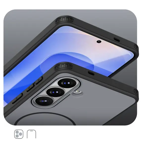 Hybrid Armor T Case for Samsung Galaxy A37 - Black - Uncategorized Cases (2) - Cases - Techbox