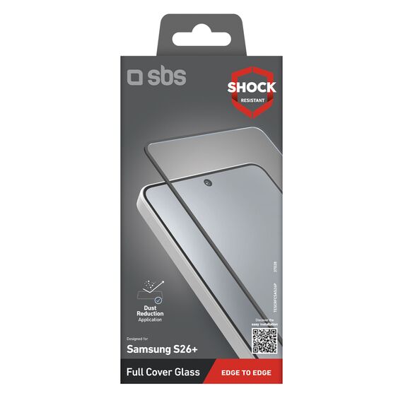 SBS Full Cover Tempered Glass for Samsung Galaxy S26 Plus | Techbox