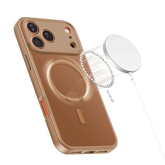 Tech-Protect BasicMag MagSafe Case for iPhone 17 Pro - Brown