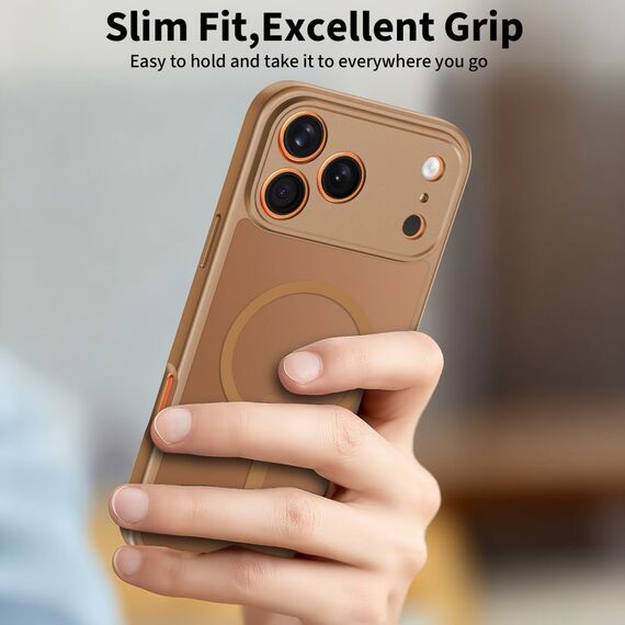 Tech-Protect BasicMag MagSafe Case for iPhone 17 Pro - Brown