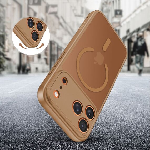Tech-Protect BasicMag MagSafe Case for iPhone 17 Pro - Brown