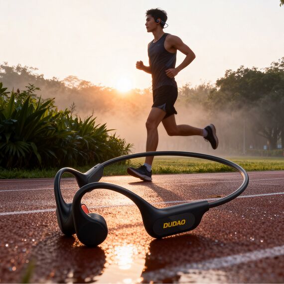 Dudao U22 bluetooth 5.2 Bone conduction headset black