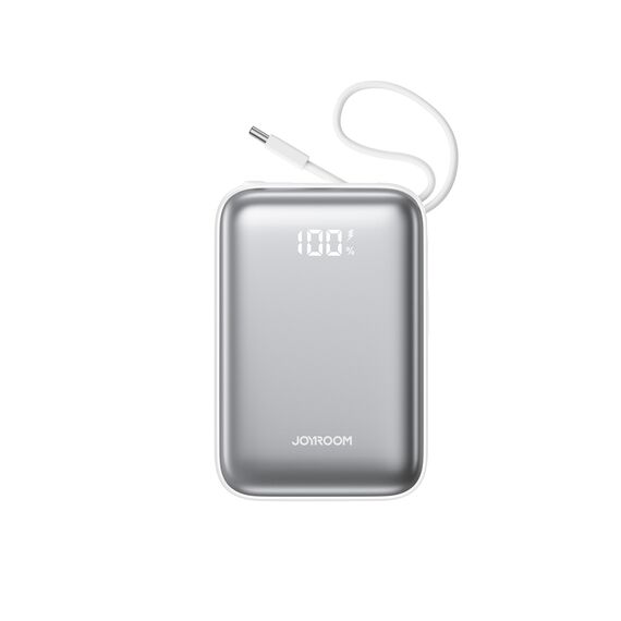 Joyroom JR-PBF29 20000mAh 22.5W Powerbank with Double Cable - White - Travel Chargers - Smartphone Chargers - Techbox