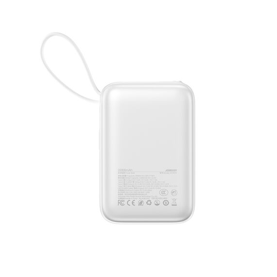 Joyroom JR-PBF29 20000mAh 22.5W Powerbank with Double Cable - White - Travel Chargers - Smartphone Chargers - Techbox