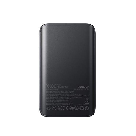 Joyroom JR-QP191 Star Series Mini 10000mAh 22.5W Powerbank with Digital Display - Black - Travel Chargers - Smartphone Chargers - Techbox
