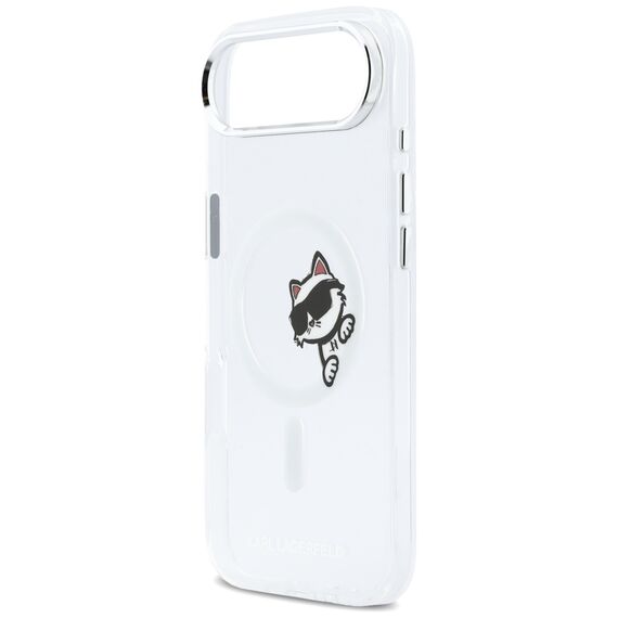 Karl Lagerfeld IML Peekaboo MagSafe Case for iPhone Air - Clear