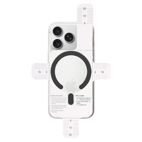 MagSafe Tech-Protect MMP-200 Magnetic Ring for Phone - Black