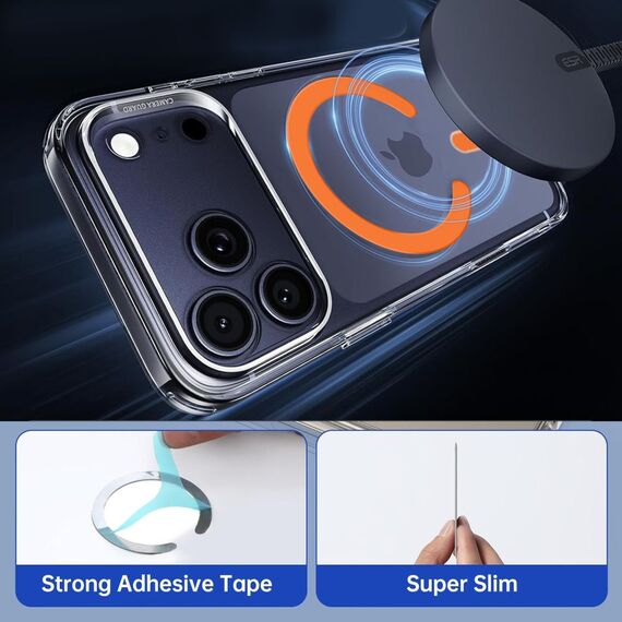 MagSafe Tech-Protect MMP-200 Magnetic Ring for Phone - Orange