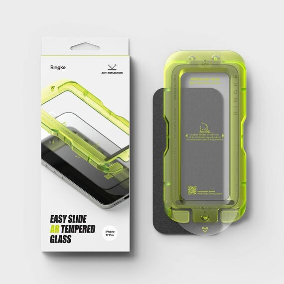 Ringke Easy Slide Anti Reflective Tempered Glass for iPhone 17 Pro