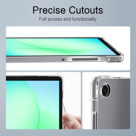 Tech-Protect FlexAir Case for Samsung Galaxy Tab A9 / A11 - Transparent
