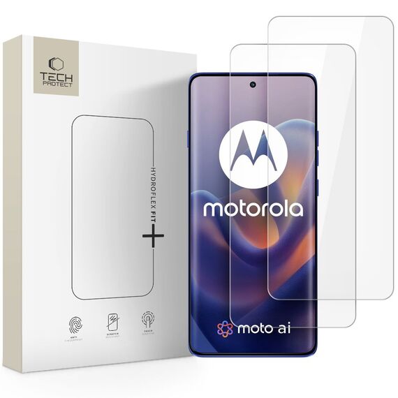Tech-Protect Hydro flex+ 2-Pack hydrogel film for Motorola Edge 60 / 60 PRO / 60 Fusion