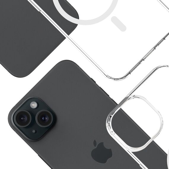 3mk Armor Magcase for iPhone 15 Plus - Transparent