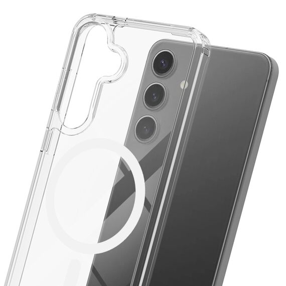 3mk Armor Magcase for Samsung Galaxy S24+ - transparent