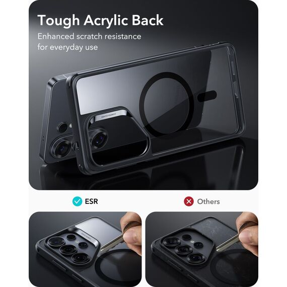 ESR Classic Hybrid MagSafe Case for Samsung Galaxy S26 Ultra - Clear Black