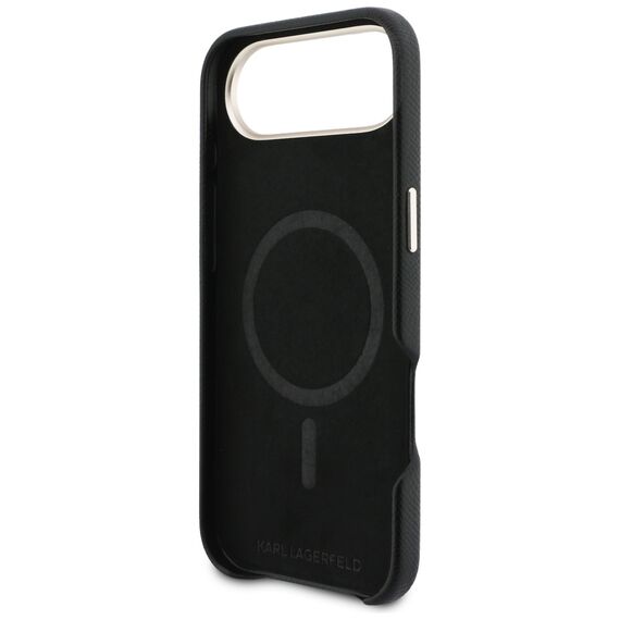 Karl Lagerfeld Karl Head Logo MagSafe Case for iPhone Air - Black