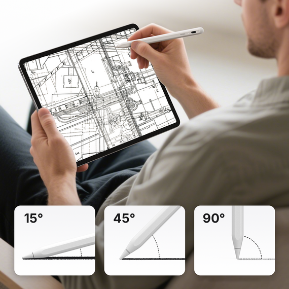 Metapen Pencil A8 for iPad - White | Techbox