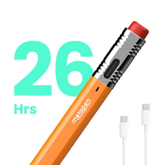 Metapen Pencil Air8 Pro X stylus for iPad - orange | Techbox