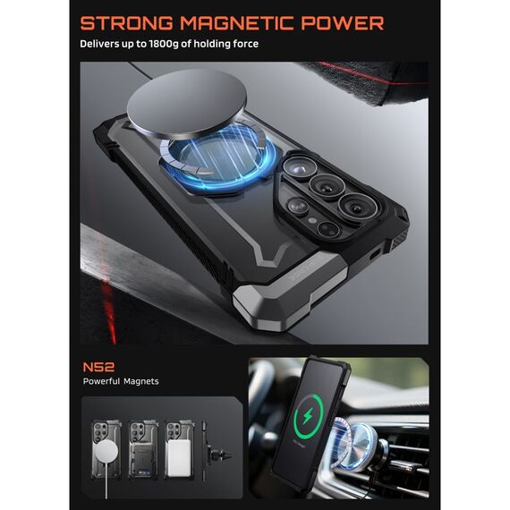 Supcase UB Grip Mag MagSafe Case for Samsung Galaxy S26 Ultra - Black