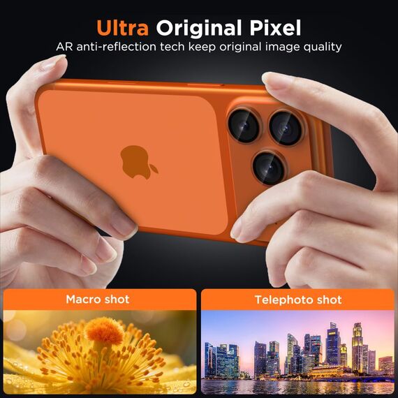 Tech-Protect Camfull Fit+ Camera Cover for iPhone 17 Pro