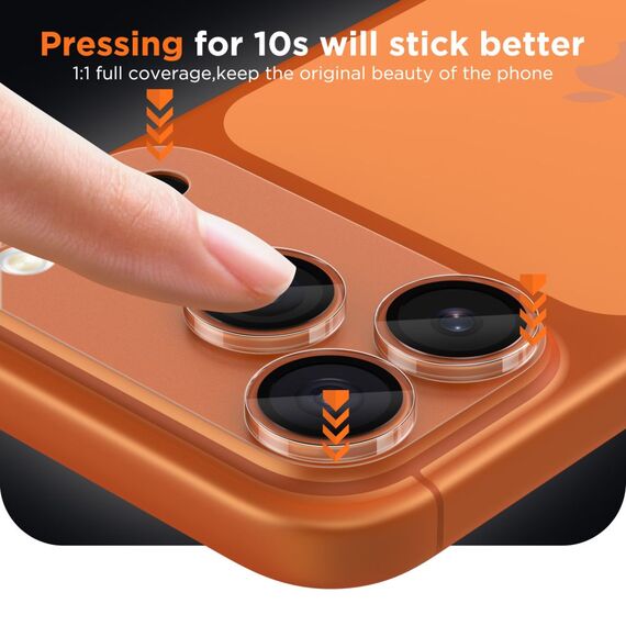 Tech-Protect Camfull Fit+ Camera Cover for iPhone 17 Pro Max