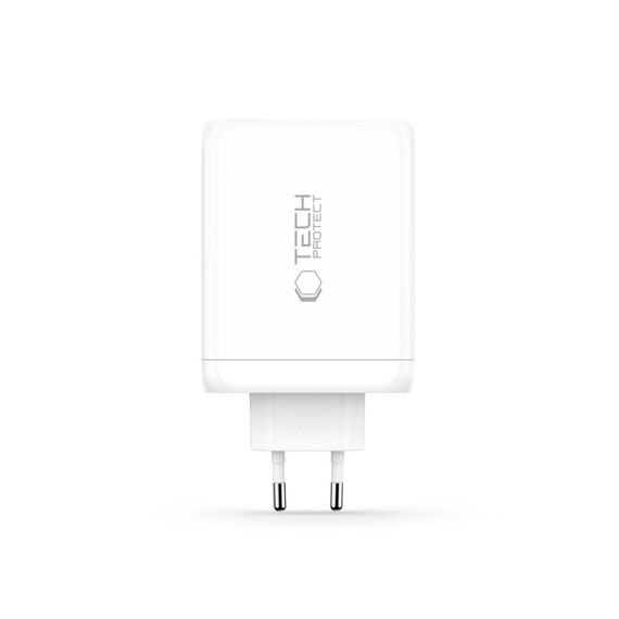 Tech-Protect NC200W-GaN 4-Port 200W Wall Charger - White