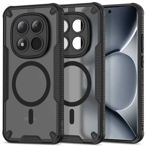 Tech-Protect Rugged Shield MagSafe case for Xiaomi Poco M8 Pro / Xiaomi Redmi Note 15 Pro+ 5G - black