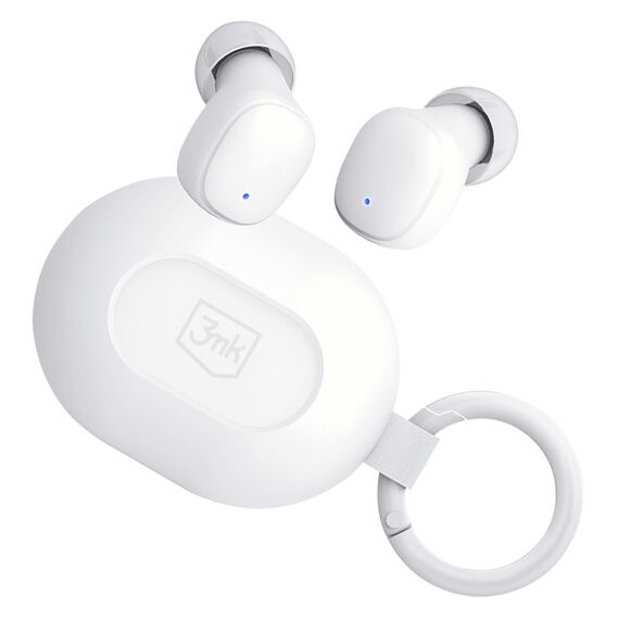 TWS 3mk FlowBuds 6.0 Wireless Headphones - White