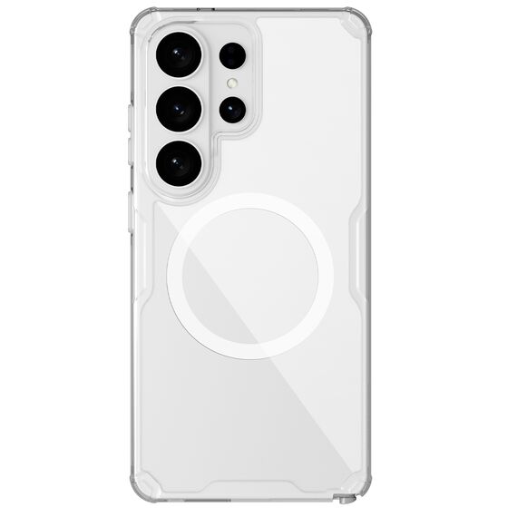 Nillkin Nature TPU Pro Case Compatible with MagSafe for Samsung Galaxy S26 Ultra - White - Uncategorized Cases (2) - Cases - Techbox