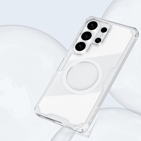 Nillkin Nature TPU Pro Case Compatible with MagSafe for Samsung Galaxy S26 Ultra - White - Uncategorized Cases (2) - Cases - Techbox