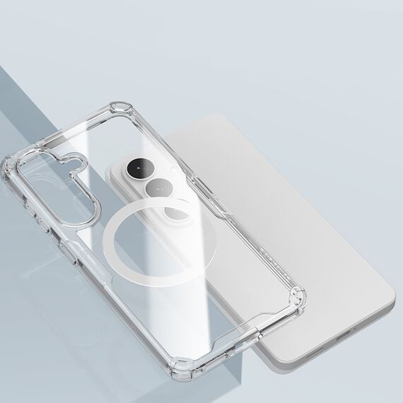 Nillkin Nature TPU Pro Case Compatible with MagSafe for Samsung Galaxy S26+ - White - Uncategorized Cases (2) - Cases - Techbox