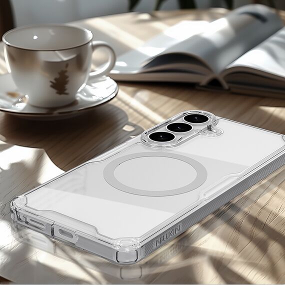 Nillkin Nature TPU Pro Case Compatible with MagSafe for Samsung Galaxy S26+ - White - Uncategorized Cases (2) - Cases - Techbox