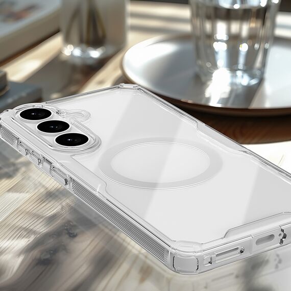 Nillkin Nature TPU Pro Case Compatible with MagSafe for Samsung Galaxy S26+ - White - Uncategorized Cases (2) - Cases - Techbox