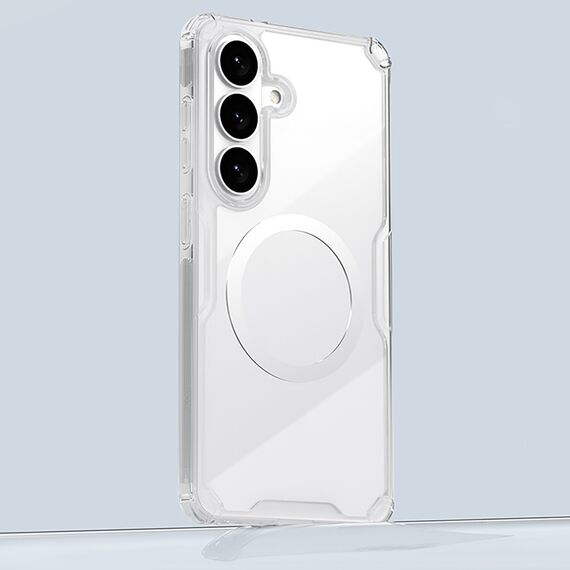 Nillkin Nature TPU Pro Case Compatible with MagSafe for Samsung Galaxy S26 - White - Uncategorized Cases (2) - Cases - Techbox