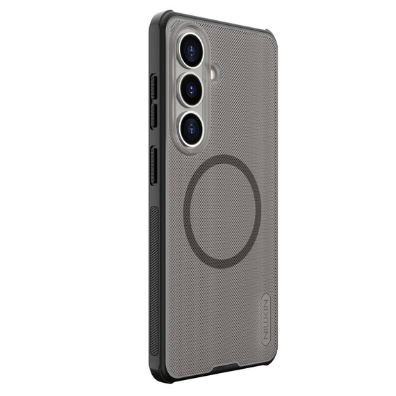 Nillkin Super Frosted Shield Pro Magnetic Case Compatible with MagSafe for Samsung Galaxy S26 - Translucent Black - Uncategorized Cases (2) - Cases - Techbox