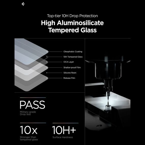 Spigen Glas.Tr Ez Fit Pro HD Tempered Glass for Samsung Galaxy S26