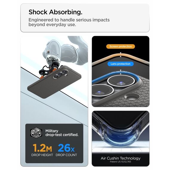 Spigen Liquid Air Mag MagSafe Case for Samsung Galaxy S26 - Gray