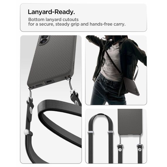 Spigen Liquid Air Mag MagSafe Case for Samsung Galaxy S26+ - Gray
