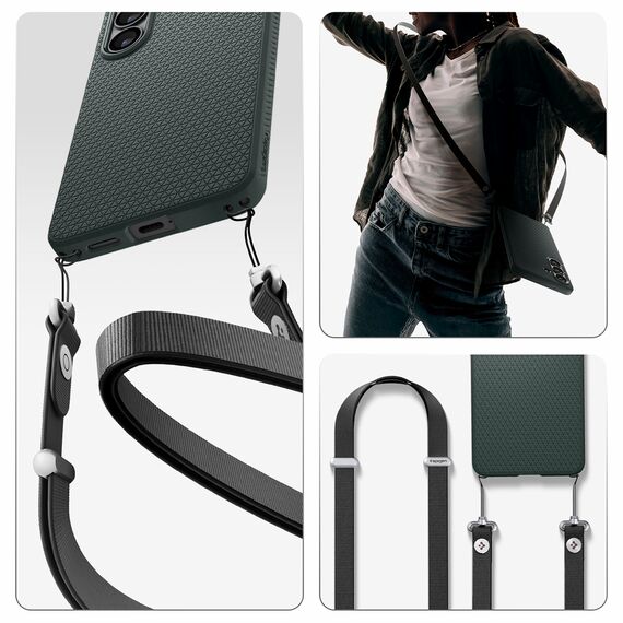 Spigen Liquid Air Mag MagSafe Case for Samsung Galaxy S26+ - Green