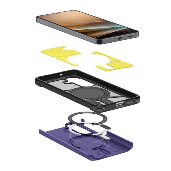 Spigen Tough Armor Mag MagSafe Case for Samsung Galaxy S26+ - Purple