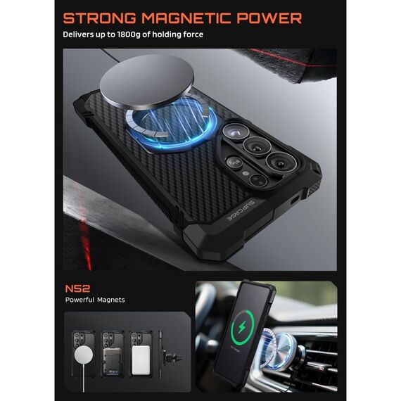 Supcase UB Grip Mag MagSafe Case for Samsung Galaxy S26 Ultra - Black