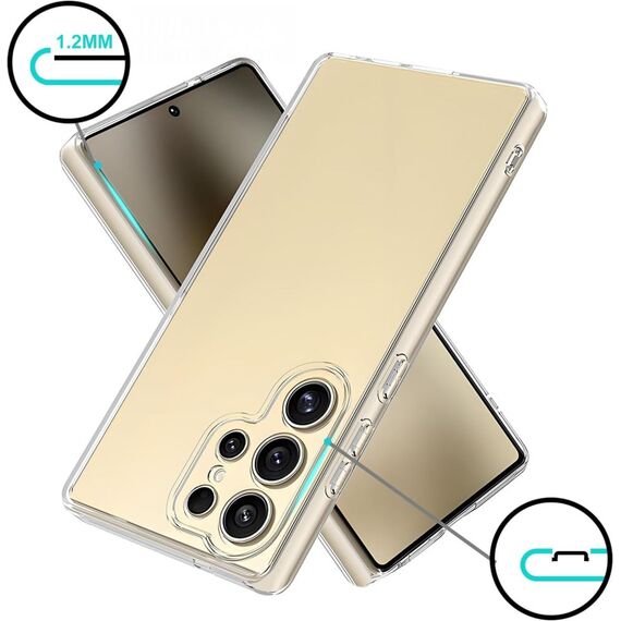 Tech-Protect FlexAir Case for Samsung Galaxy S26 Ultra - Transparent