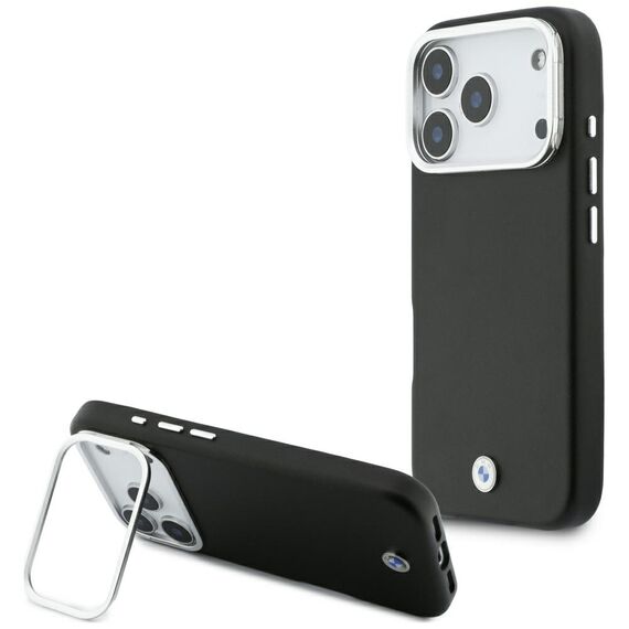 BMW M Sign Metal Logo MagSafe Case for iPhone 17 Pro - Black
