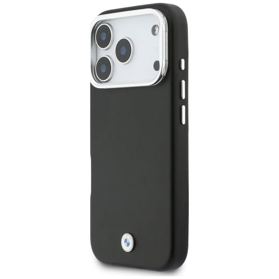 BMW M Sign Metal Logo MagSafe Case for iPhone 17 Pro - Black