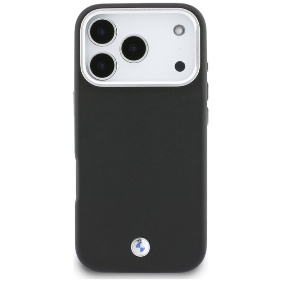BMW M Sign Metal Logo MagSafe Case for iPhone 17 Pro - Black