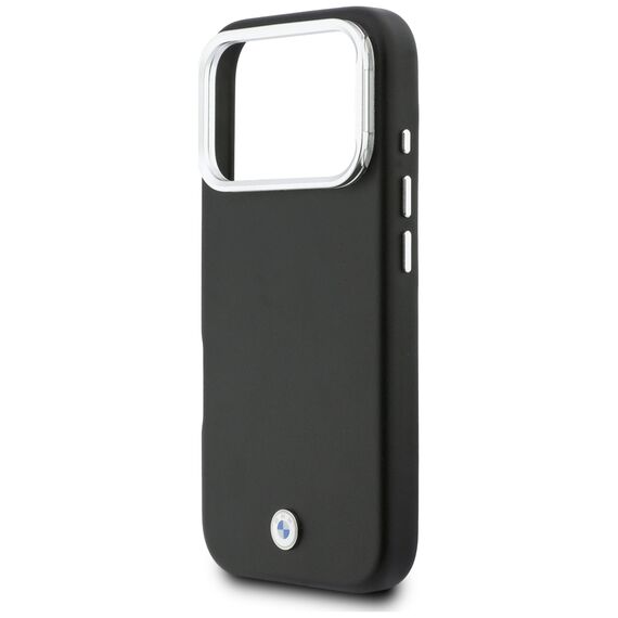 BMW M Sign Metal Logo MagSafe Case for iPhone 17 Pro - Black