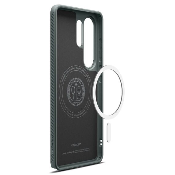 Spigen Liquid Air Mag MagSafe Case for Samsung Galaxy S26 Ultra - Green