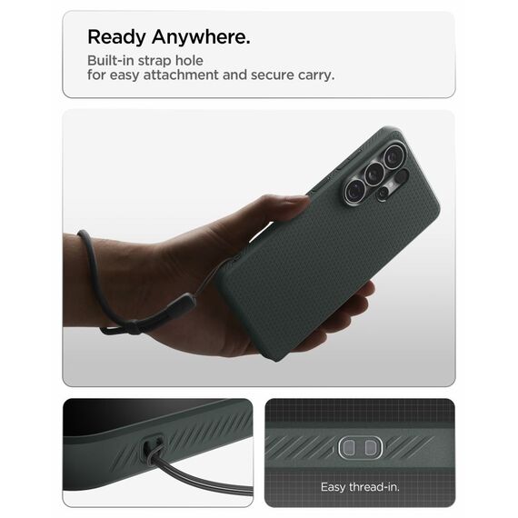 Spigen Liquid Air Mag MagSafe Case for Samsung Galaxy S26 Ultra - Green