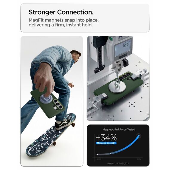 Spigen Nano Pop Mag MagSafe Case for Samsung Galaxy S26 Ultra - Green