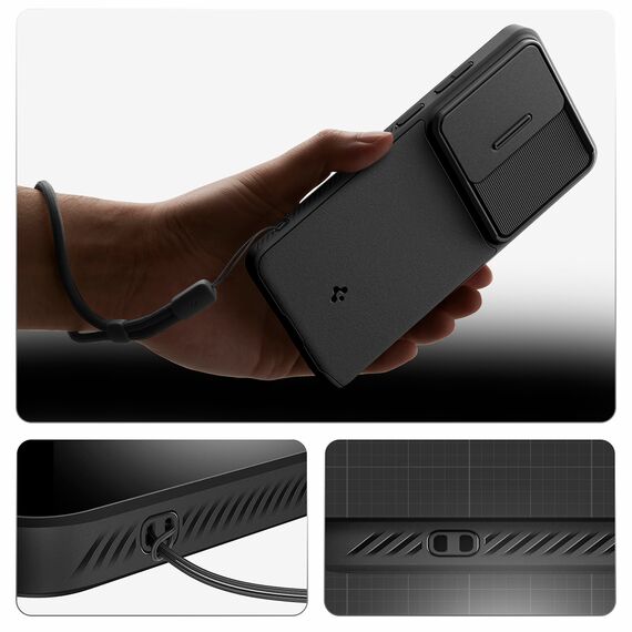 Spigen Optik Armor Case for Samsung Galaxy S26 Ultra - Black