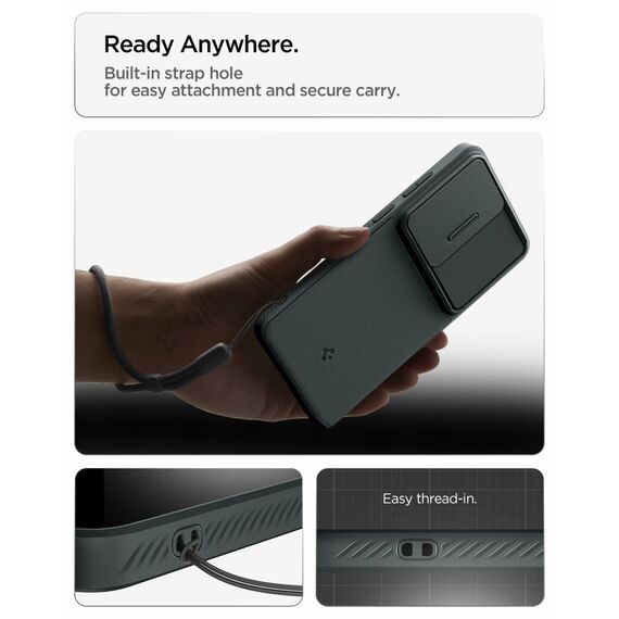 Spigen Optik Armor Case for Samsung Galaxy S26 Ultra - Green